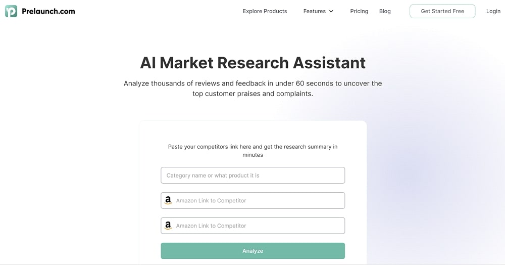 ai market research assisstant