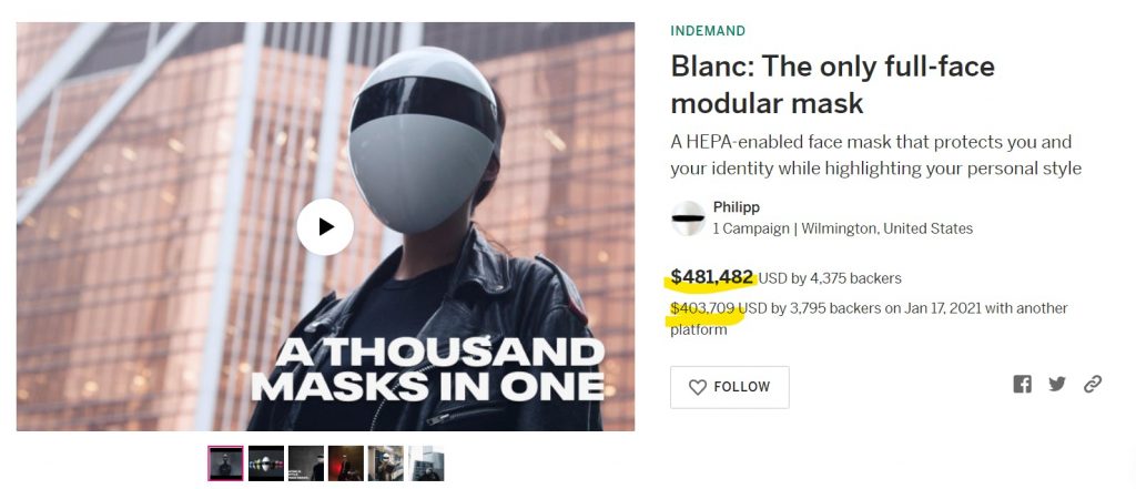 Blanc Mask Campaign
