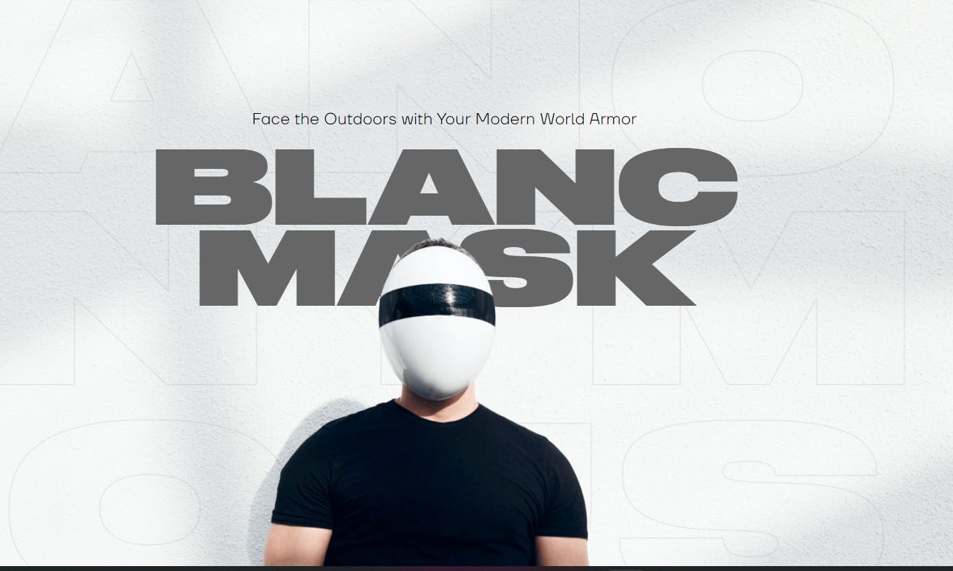 Blanc Mask Prelaunch