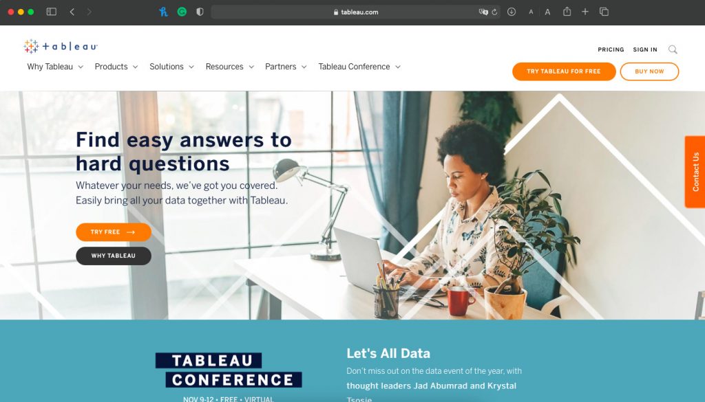Tableau Market Research Tool