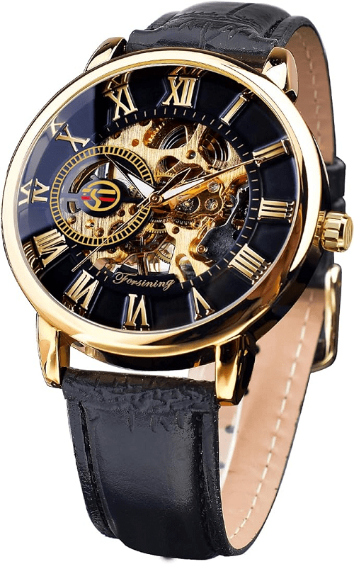 forsining skeleton watches