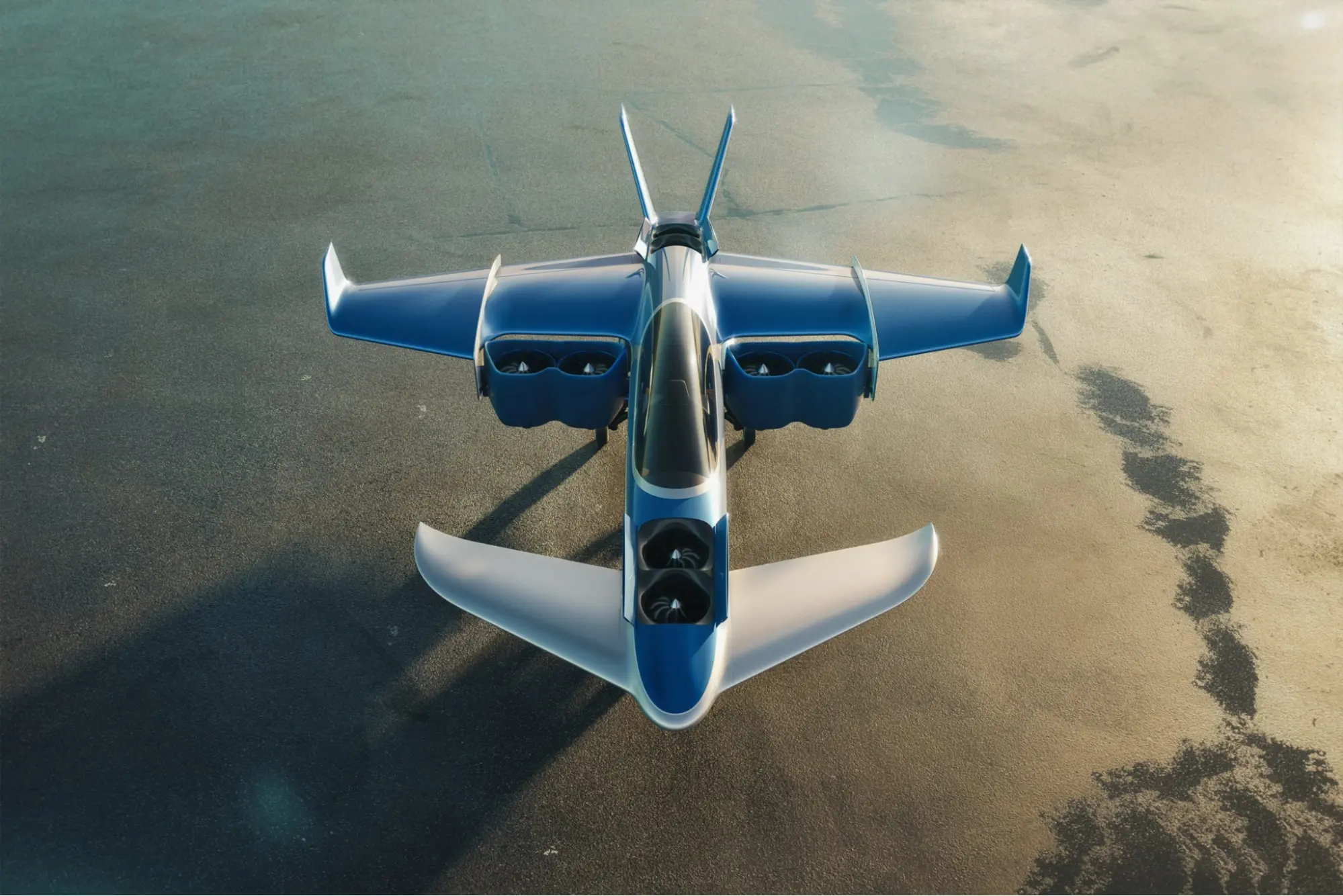 Manta Futuristic Flying Car