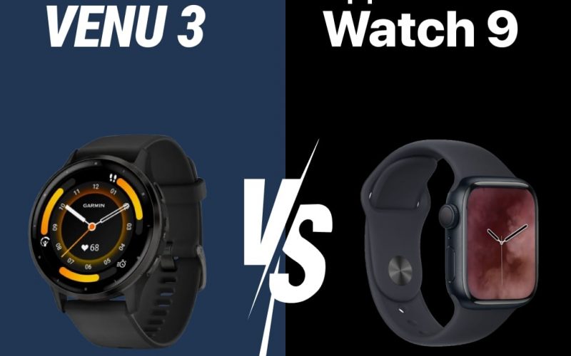 Garmin Venu 3 vs Apple Watch 9