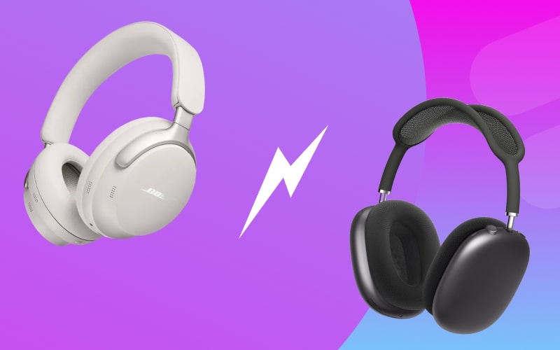 Bose Quietcomfort Ultra vs AirPods Max