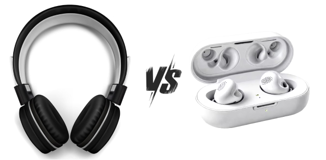 earbuds vs headphones