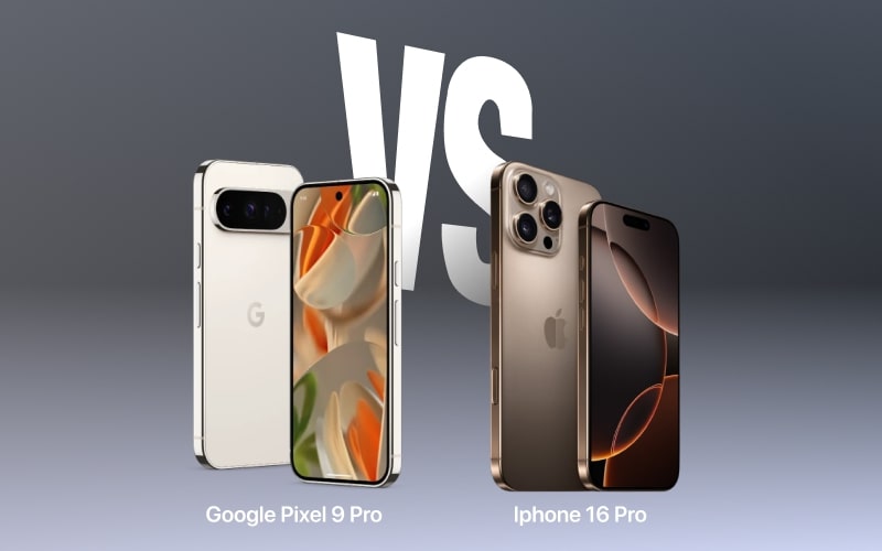 google pixel 9 pro vs iphone 16 pro