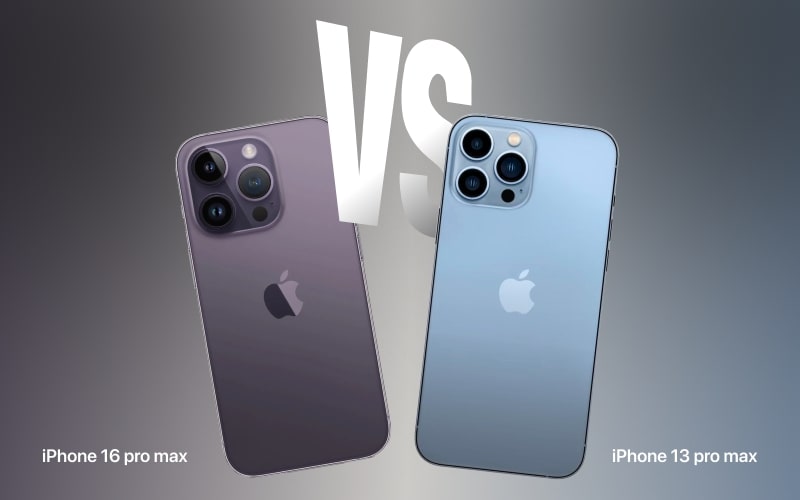 iphone 13 pro max vs iphone 16 pro max