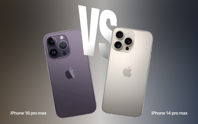 iphone 14 pro max vs iphone 16 pro max