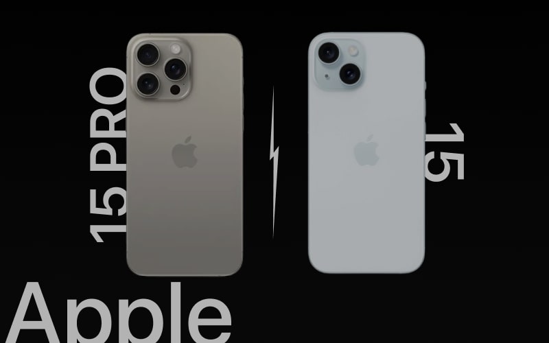 iphone 15 vs 15 pro