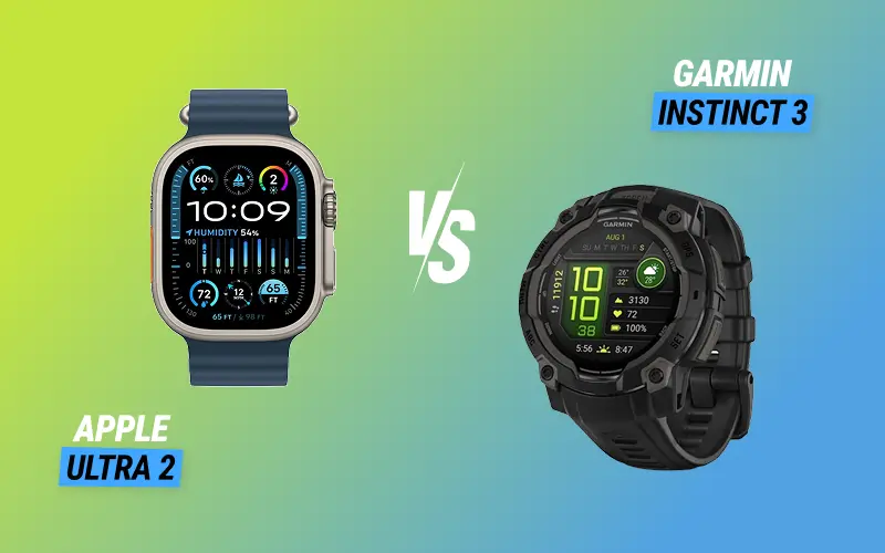 Garmin Instinct 3 vs. Apple Watch Ultra 2