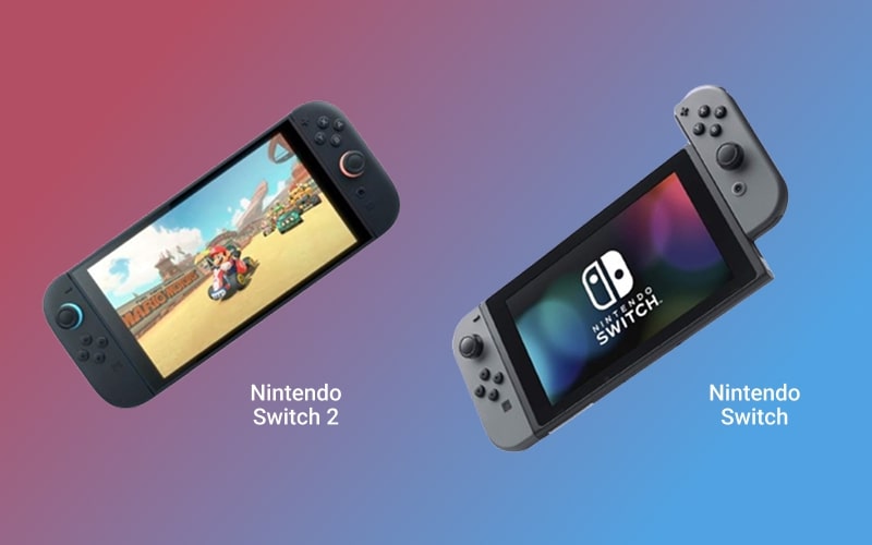 Nintendo Switch 2 vs Nintendo Switch