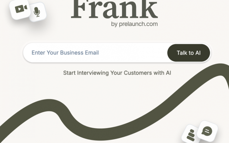 introducing Frank AI Customer Researcher