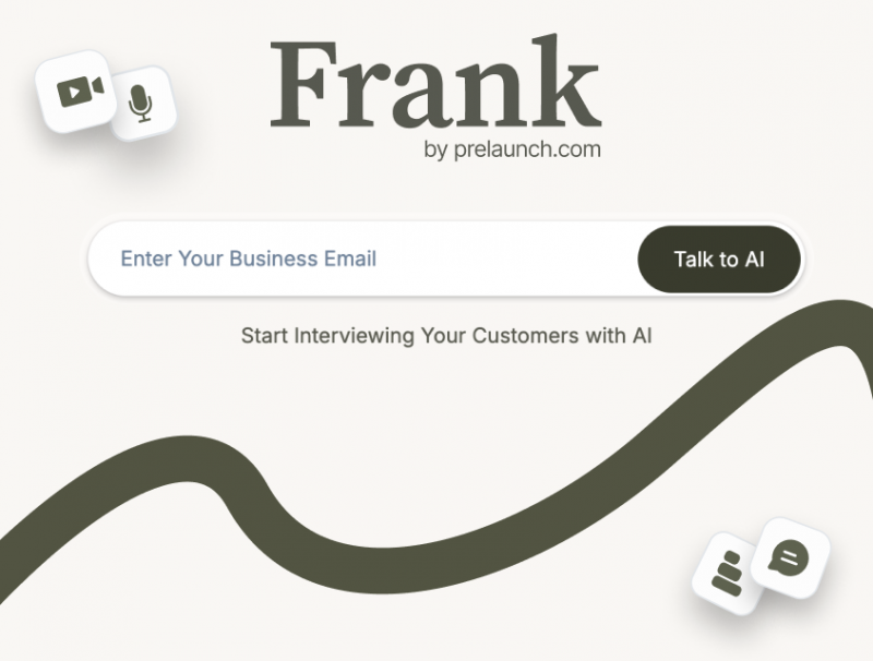 introducing Frank AI Customer Researcher
